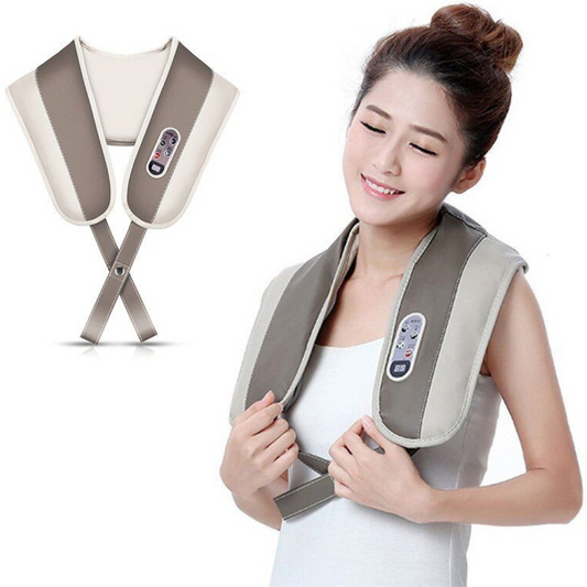 Masajeador de Cuello Antiestrés con Calor Infrarrojo